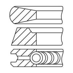 Kolbenringsatz PR27-050