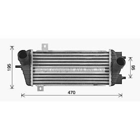 Köp Intercooler av PRASCO KA4324 till det låga priset 940,59 kr