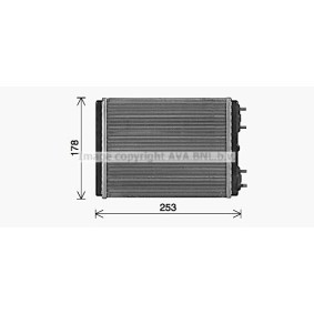 Acquista Scambiatore calore per riscaldamento abitacolo da PRASCO LA6032 a buon mercato per soli 35,47 €