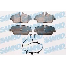Achetez des Plaquettes de frein SAMKO 5SP1241A à prix pour 41,25 €