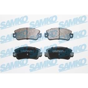 Compre Pastilhas de travão da SAMKO 5SP128 a um preço baixo por 21,43 €