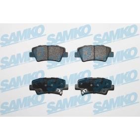 Achetez des Plaquettes de frein SAMKO 5SP1558 à prix pour 30,88 €