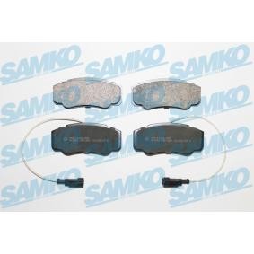 Acquista Kit pastiglie freni da SAMKO 5SP1662 a buon mercato per soli 31,78 €