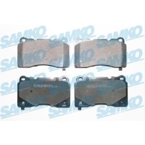 Acquista Kit pastiglie freni da SAMKO 5SP1773 a buon mercato per soli 31,61 €