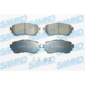 Compre Pastilhas de travão da SAMKO 5SP1916 a um preço baixo por 24,54 €