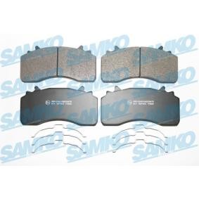Compre Pastilhas de travão da SAMKO 5SP1923 a um preço baixo por 98,56 €