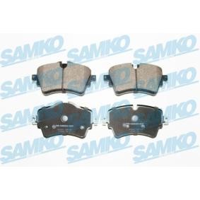 Achetez des Plaquettes de frein SAMKO 5SP1987 à prix pour 35,68 €