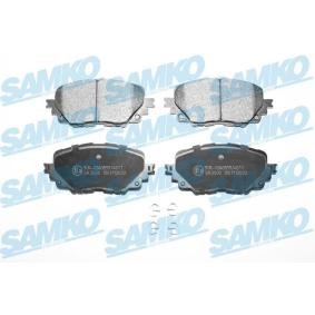 Compre Pastilhas de travão da SAMKO 5SP2002 a um preço baixo por 31,25 €
