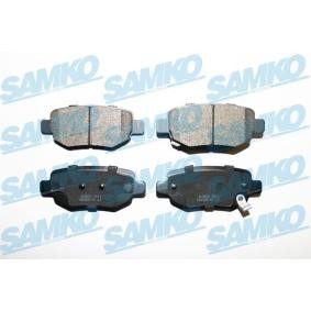 Achetez des Plaquettes de frein SAMKO 5SP2011 à prix pour 24,33 €