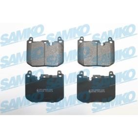 Achetez des Plaquettes de frein SAMKO 5SP2116 à prix pour 46,21 €