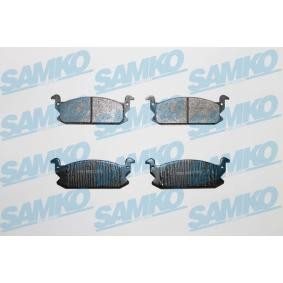 Acquista Kit pastiglie freni da SAMKO 5SP257 a buon mercato per soli 13,50 €