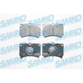 Compre Pastilhas de travão da SAMKO 5SP587 a um preço baixo por 21,13 €