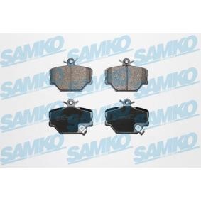 Acquista Kit pastiglie freni da SAMKO 5SP761 a buon mercato per soli 21,10 €