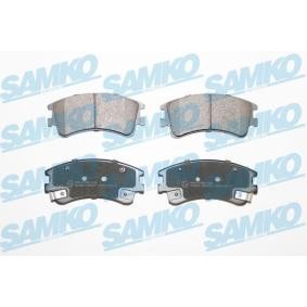 Compre Pastilhas de travão da SAMKO 5SP878 a um preço baixo por 31,74 €