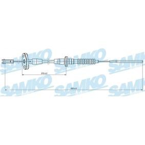 Compre Cabo de aço, accionamento da embraiagem da SAMKO C0001C a um preço baixo por 15,25 €