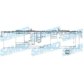 Handbremsseil für HYUNDAI von SAMKO