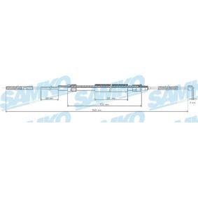Handbremsseil C0960B von SAMKO günstig für 10,25 € online kaufen