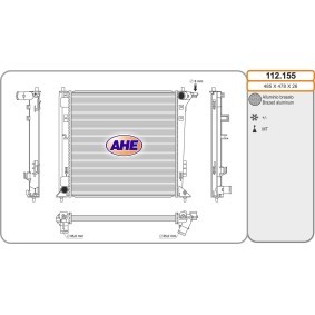 Acquista Radiatore motore da AHE 112.155 a buon mercato per soli 220,75 €