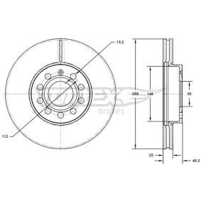Acquista Disco freno da TOMEX brakes TX 71-31 a buon mercato per soli 61,76 €