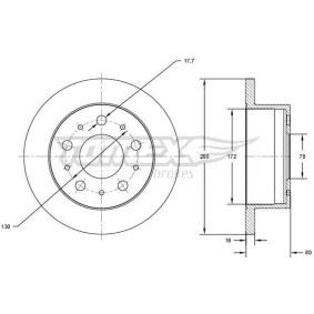 Bremsscheibe von TOMEX brakes