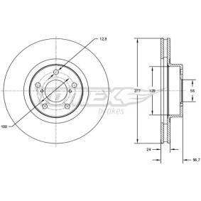 Bremsscheibe TX 71-51