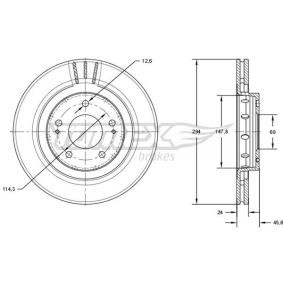 Bremsscheibe von TOMEX brakes