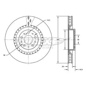 Acquista Disco freno da TOMEX brakes TX 71-86 a buon mercato per soli 63,28 €