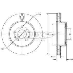 Bremsscheibe von TOMEX brakes