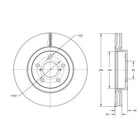 Bremsscheibe TX 72-96