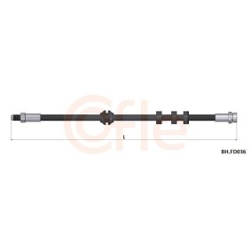 Compre Tubo flexível de travão da COFLE 92.BH.FD036 a um preço baixo por 7,22 €