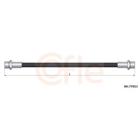 Bremsschlauch für TOYOTA von COFLE