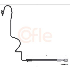 Bremsschlauch für SKODA von COFLE