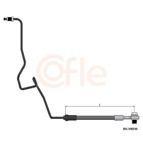 Bremsschlauch 92.BH.VK036 von COFLE günstig für 20,24 € online kaufen