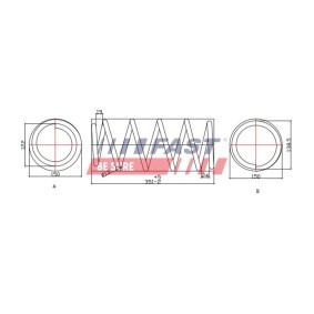 Acquista Molle ammortizzatori da FAST FT12252K a buon mercato per soli 38,74 €