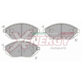 Bremsbeläge für CHEVROLET von AP XENERGY