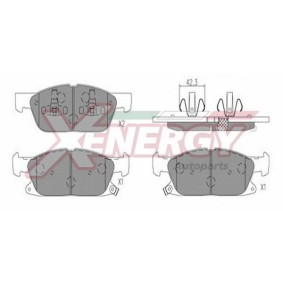 Acquista Kit pastiglie freni da AP XENERGY X41349 a buon mercato per soli 92,22 €