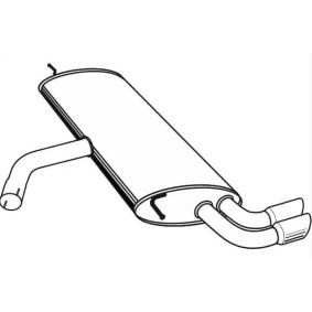 Endschalldämpfer AS-428