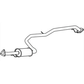 Mittelschalldämpfer HOS-238
