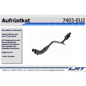 Umrüst-Katalysator für MERCEDES-BENZ von VEGAZ