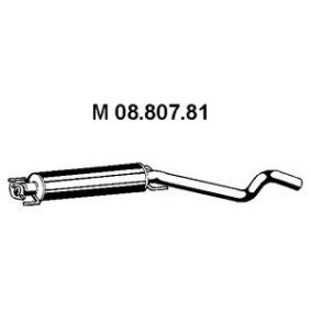 Compre Silenciador intermedio de VEGAZ online para Astra H TwinTop (A04) a precios moderados