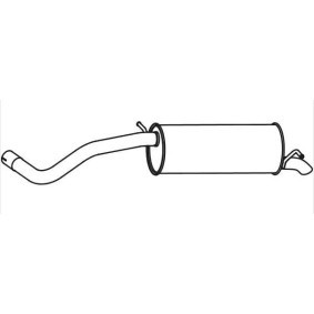 Endschalldämpfer von VEGAZ für Rapid Spaceback (NH1) günstig online kaufen