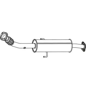 Vorschalldämpfer TS-496