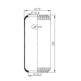 Acquista Soffietto, Sospensione pneumatica da NEOTEC AB410 a buon mercato per soli 43,19 €