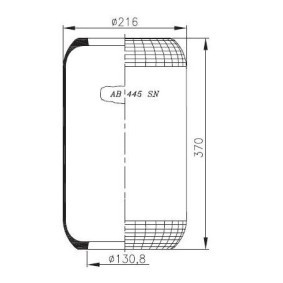 Acquista Soffietto, Sospensione pneumatica da NEOTEC AB445SN a buon mercato per soli 40,84 €