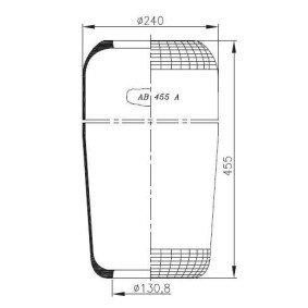 Acquista Soffietto, Sospensione pneumatica da NEOTEC AB455A a buon mercato per soli 38,77 €