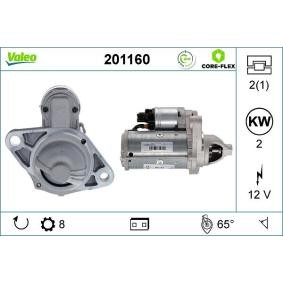 Köp Startmotor av VALEO 201160 till det låga priset 3351,27 kr