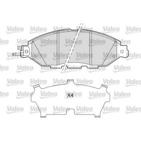 Acquista Kit pastiglie freni da VALEO 601675 a buon mercato per soli 77,30 €