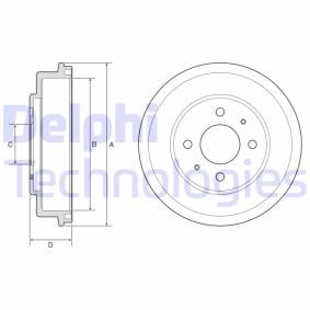 Acquista Tamburo freno da DELPHI BF582 a buon mercato per soli 29,50 €