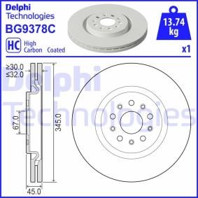 Bremsscheibe BG9378C