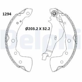 Bremsbackensatz LS2181 für Micra C+C III (K12) für 34,05 CHF